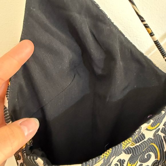 Free People Size 6 Black and Gold Mini Dress - Picture 11 of 15